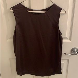 Vince olive colored Tank top blouse